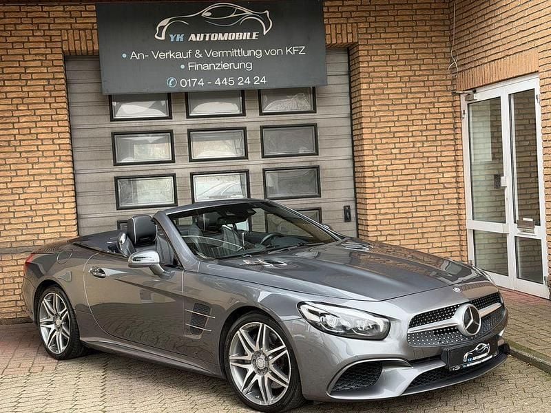 Grau Gebraucht 2016 Mercedes SL500 AMG Cabrio | 45.800 € (Superpreis) - Bild 1/4