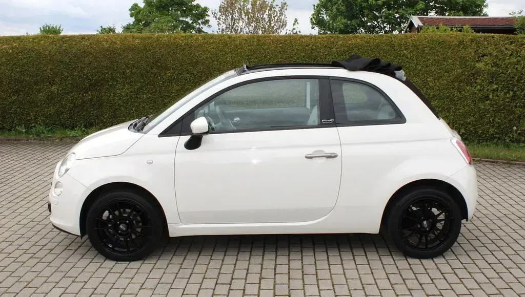 Gebraucht Fiat 500 86 PS (63 kW) 2011 Weiß Cabrio