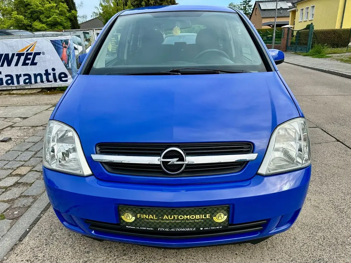 Gebraucht Opel Meriva Edition 90 PS (66 kW) 2004 Blau Van / Kleinbus