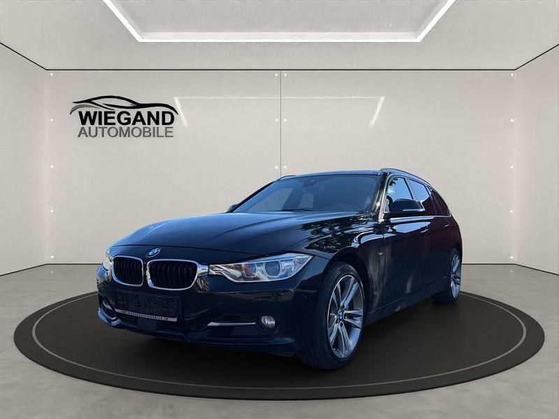 Schwarz Gebraucht 2014 BMW 335 Sport Line Kombi | 15.990 € (Guter Preis) - Bild 1/4