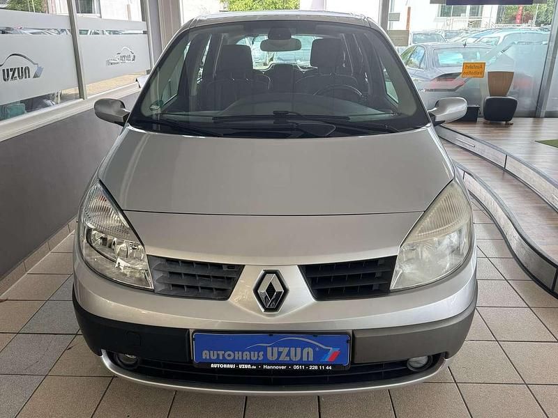 Gebraucht Renault Scénic II Privilege 111 PS (81 kW) 2006 Silber Van / Kleinbus