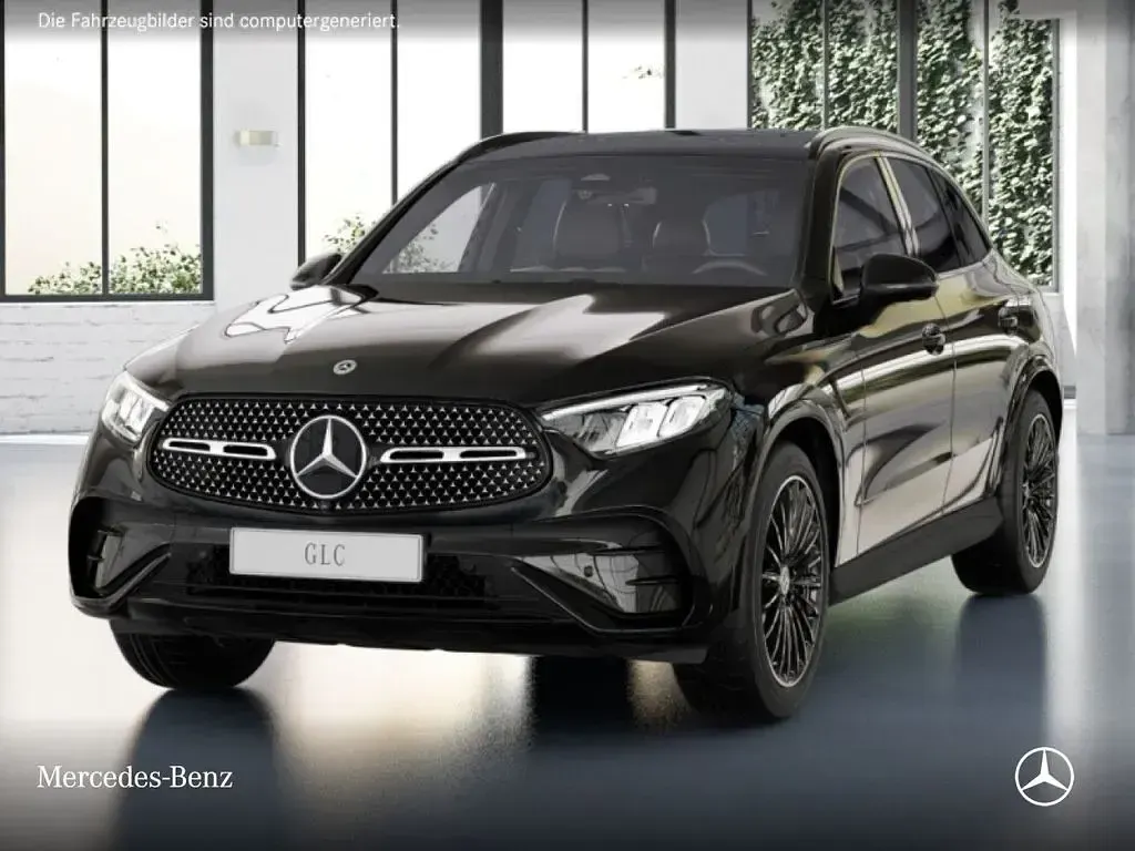 Gebraucht Mercedes GLC200 AMG 204 PS (150 kW) 2026 Obsidianschwarz SUV