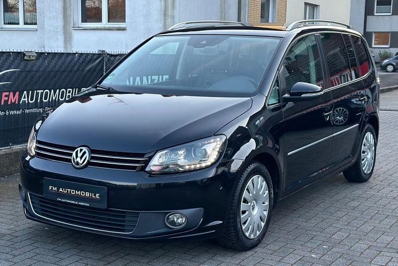 Gebraucht VW Touran Highline 170 PS (125 kW) 2012 Schwarz Van / Kleinbus