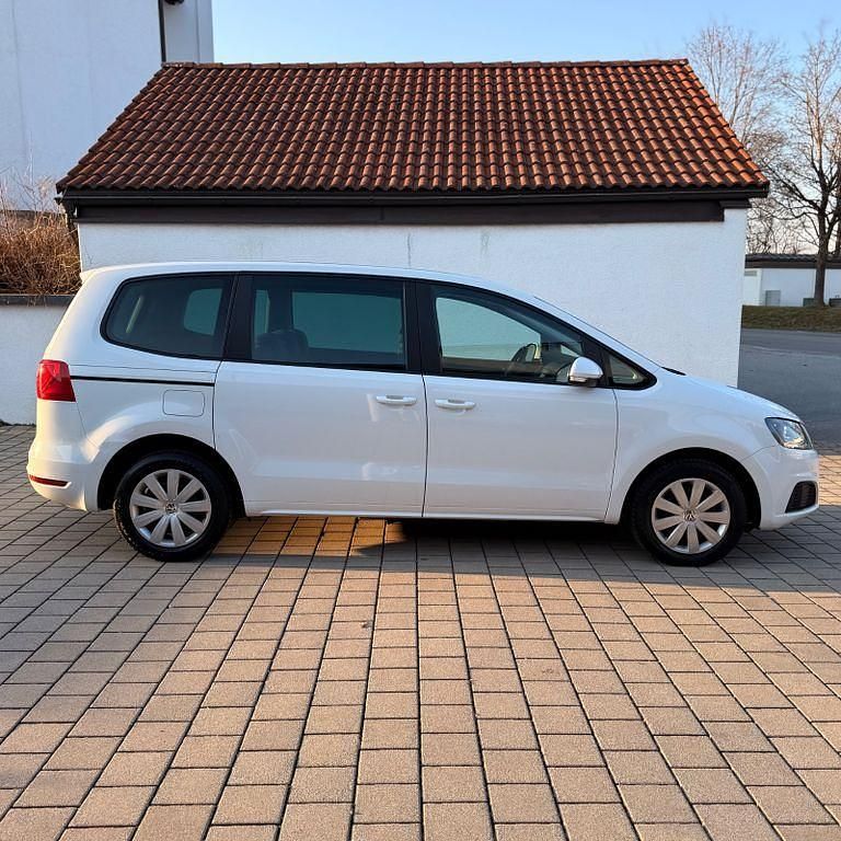 Gebraucht Seat Alhambra 116 PS (85 kW) 2014 Weiß Van / Kleinbus