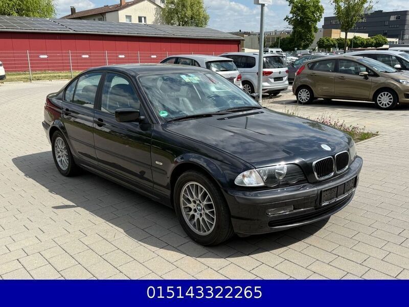 Schwarz Gebraucht 2001 BMW 316 Limousine | 4.999 € (Etwas zu teuer) - Bild 1/4