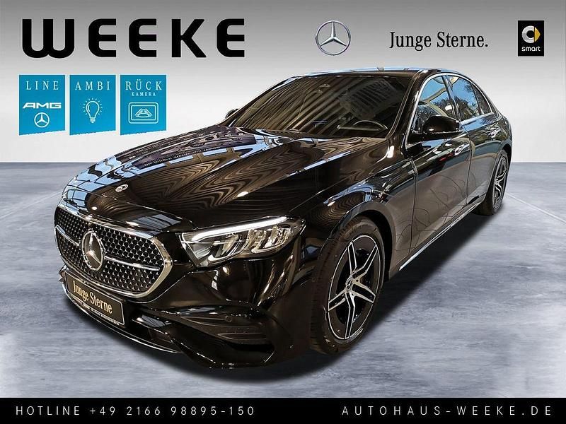 Schwarz Gebraucht 2024 Mercedes E200 Advanced Limousine | 52.980 € (Teuer) - Bild 1/4