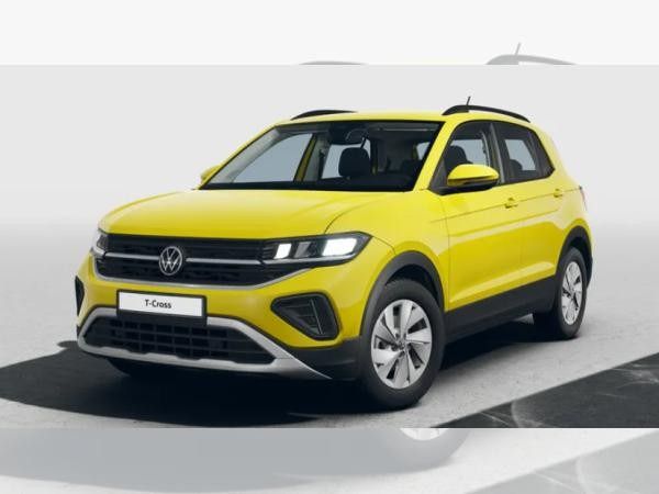 Gelb (grape yellow) Gebraucht 2024 VW T-Cross Life SUV | 26.665 € (Teuer) - Bild 1/4