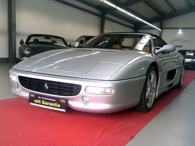 Second-hand Ferrari F355 381 CP (280 kW) 1998 Argintiu Cabrio