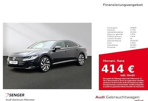 Gebraucht VW Arteon R-line 218 PS (160 kW) 2022 Deep black perleffekt Limousine