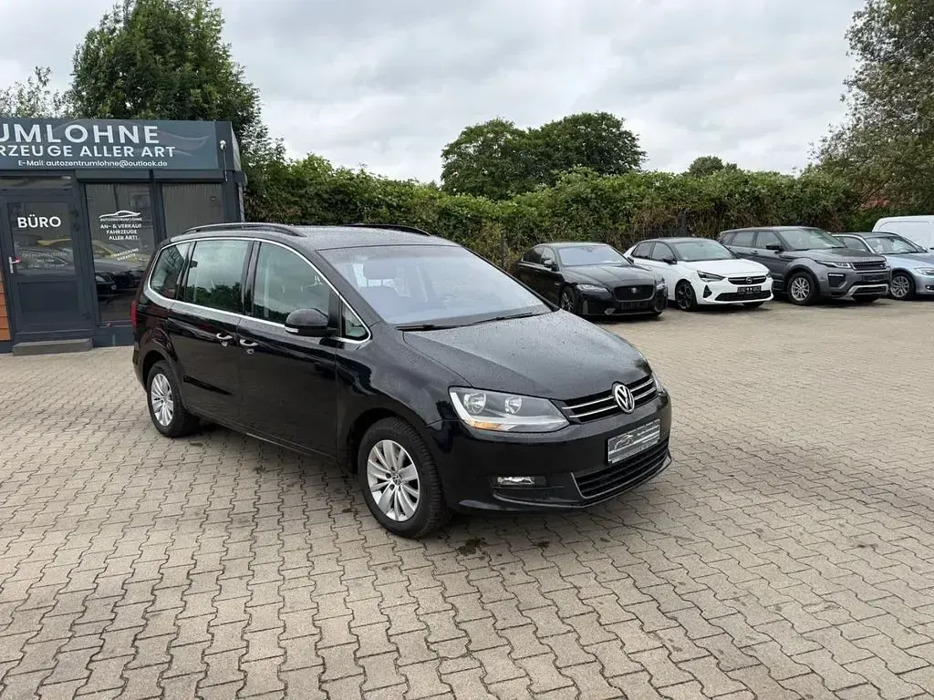 Gebraucht VW Sharan Comfortline 140 PS (102 kW) 2015 Schwarz Van / Kleinbus