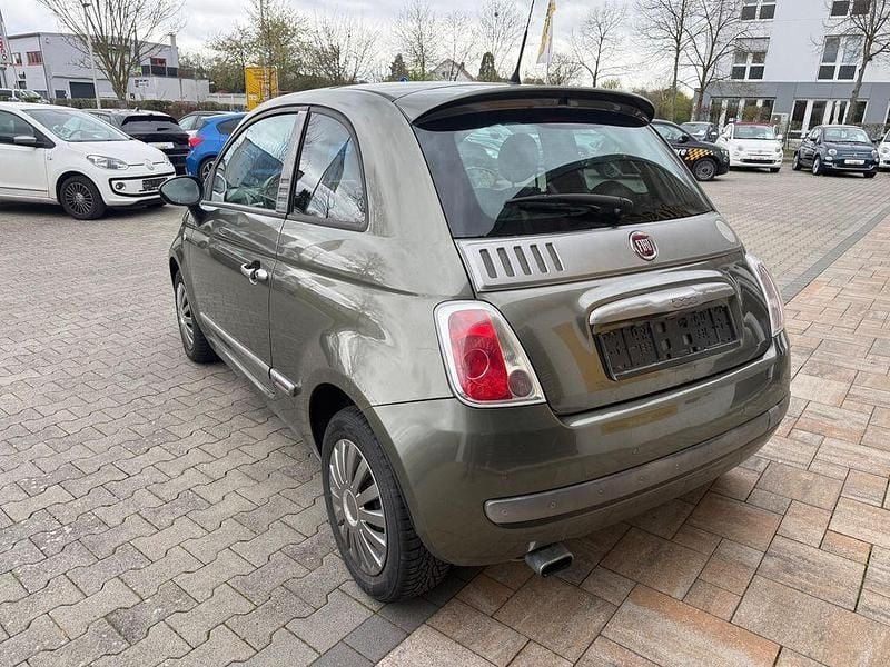 Gebraucht Fiat 500 69 PS (50 kW) 2009 Chamonixgruen met. Cabrio