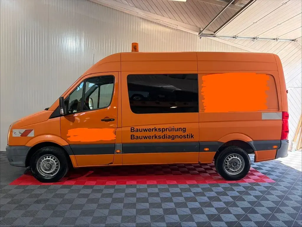 Używany VW Crafter 136 KM (100 kW) 2010 Pomarańczowy Van