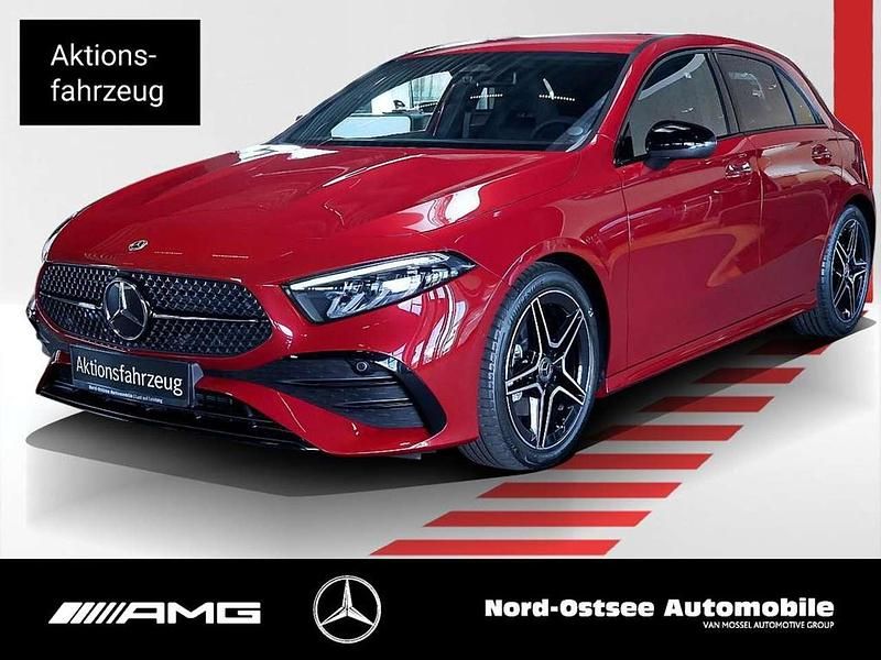 Manufaktur lack manufaktur pat Gebraucht 2025 Mercedes A180 AMG Limousine | 33.498 € (Fairer Preis) - Bild 1/4