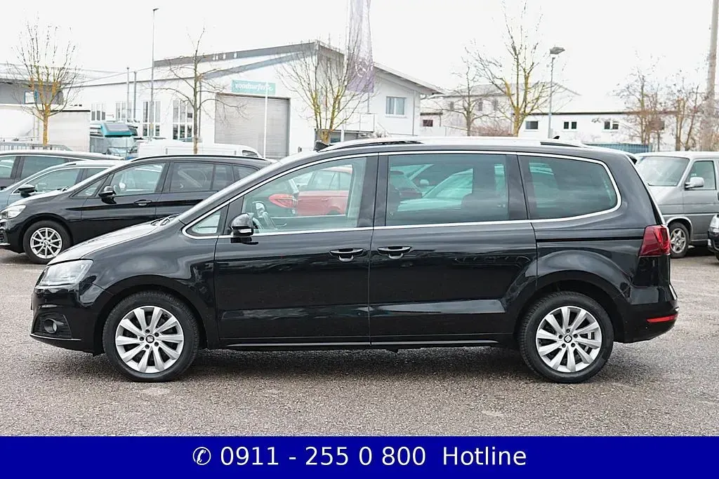 Gebraucht Seat Alhambra Style 150 PS (110 kW) 2018 Schwarz Van / Kleinbus