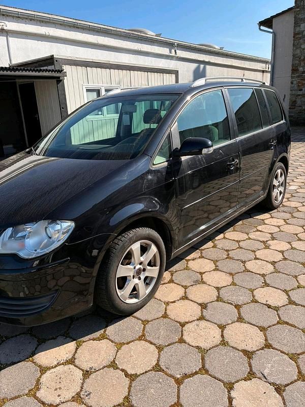 Gebraucht VW Touran 140 PS (102 kW) 2007 Schwarz Van / Kleinbus