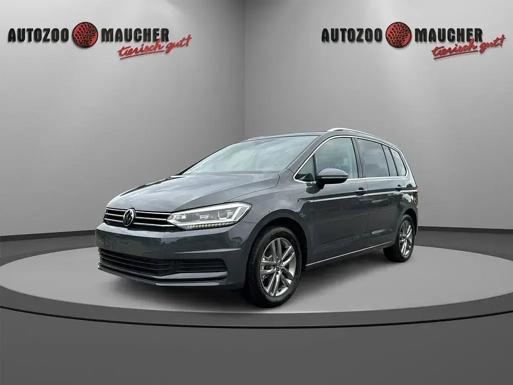 Neu VW Touran 150 PS (110 kW) 2025 Delfingrau metallic Van / Kleinbus