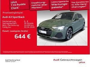 Gebraucht Audi A3 S-Line 204 PS (150 kW) 2026 Grün (m4 distriktgrün metallic) Limousine