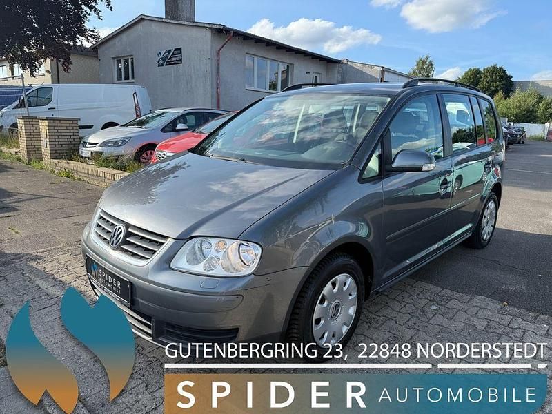 Grau Gebraucht 2006 VW Touran Trendline Van / Kleinbus | 8.980 € - Bild 1/4