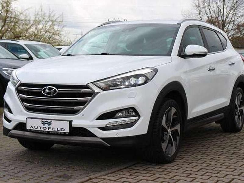 Gebraucht Hyundai Tucson 177 PS (130 kW) 2017 Weiß SUV