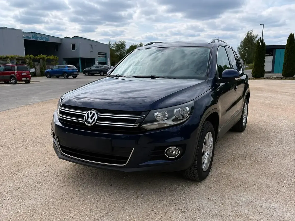 Gebraucht VW Tiguan 122 PS (89 kW) 2013 Blau SUV