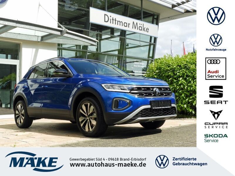 Ravennablau metallic Neu 2025 VW T-Roc Goal SUV | 34.665 € (Etwas zu teuer) - Bild 1/4