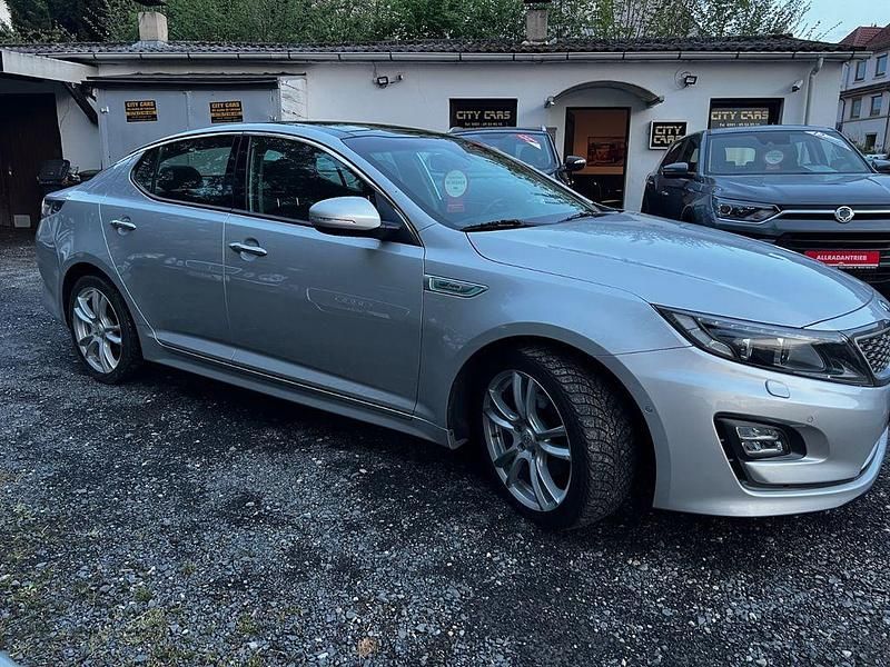 Gebraucht Kia Optima Hybrid Spirit 150 PS (110 kW) 2015 Silber Limousine