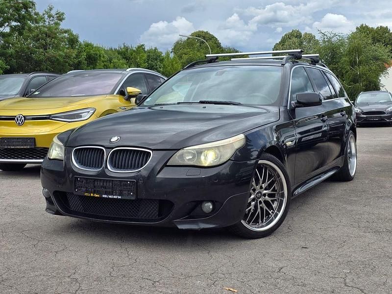Schwarz Gebraucht 2005 BMW 525 M Sport Kombi | 4.900 € (Guter Preis) - Bild 1/4