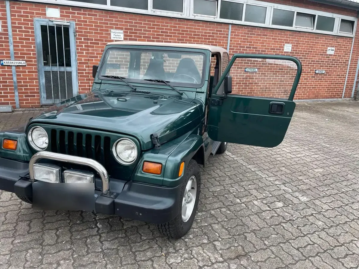 Gebraucht Jeep Wrangler Sahara 169 PS (124 kW) 1999 Grün SUV