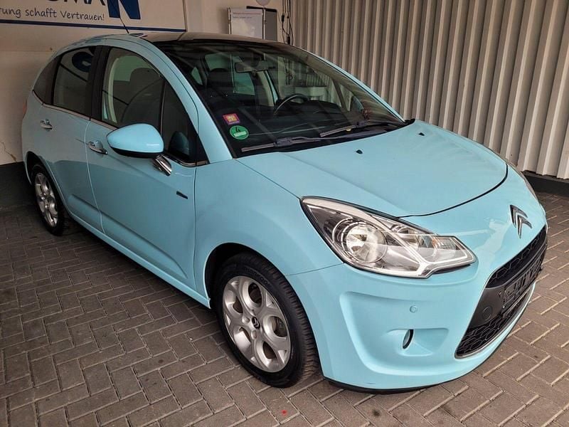Gebraucht Citroën C3 Exclusive 95 PS (69 kW) 2011 Blau Kleinwagen