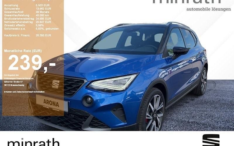 Schwarz Gebraucht 2025 Seat Arona FR SUV | 26.350 € (Etwas zu teuer) - Bild 1/4