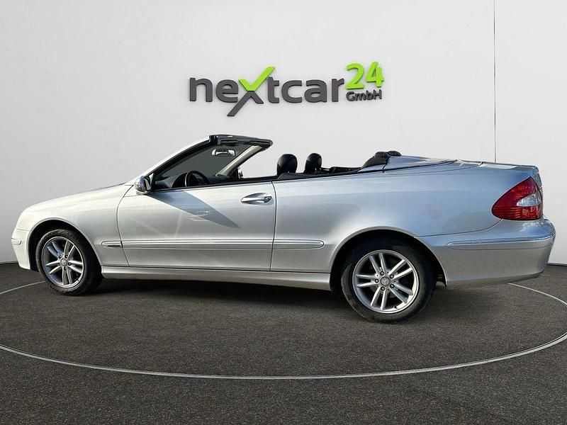 Gebraucht Mercedes CLK200 163 PS (119 kW) 2007 Silber Cabrio