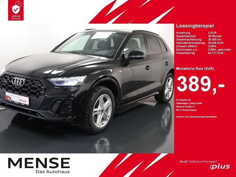 Mythosschwarz metallic Gebraucht 2025 Audi Q5 Ambiente SUV | 49.945 € (Guter Preis) - Bild 1/4