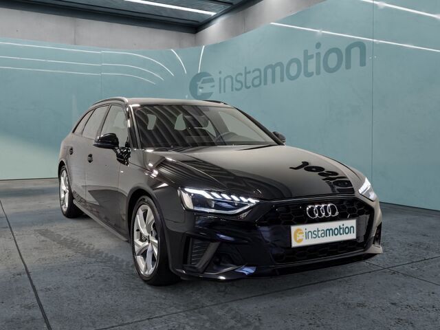 Schwarz Gebraucht 2024 Audi A4 S-Line Kombi | 39.940 € (Etwas zu teuer) - Bild 1/2