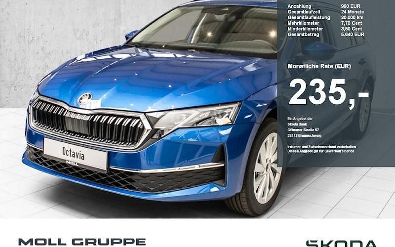 Blau Neu 2025 Skoda Octavia Selection Kombi | 34.480 € (Fairer Preis) - Bild 1/4