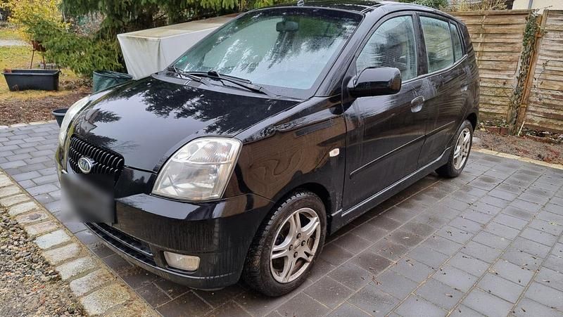 Gebraucht Kia Picanto EX 65 PS (47 kW) 2007 Rot Kleinwagen