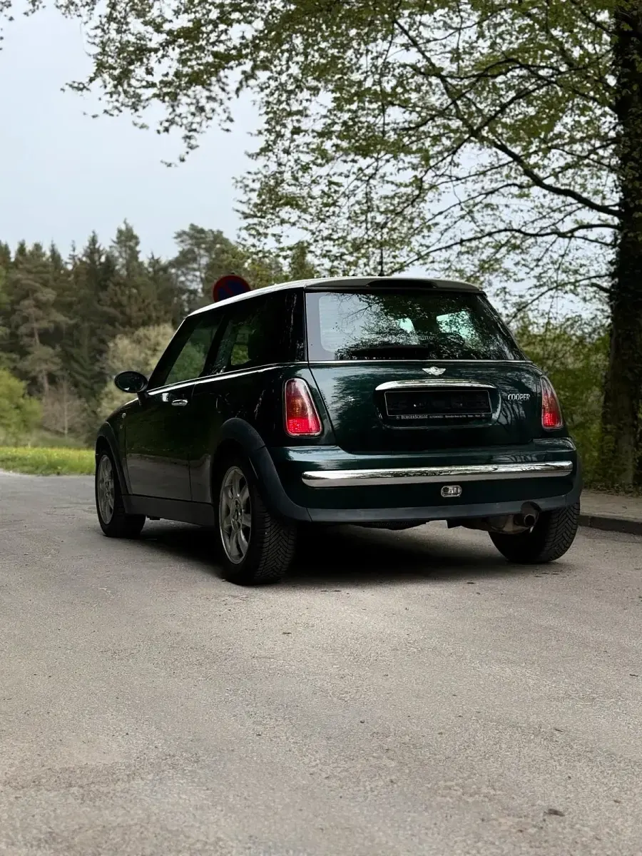 Käytetty Mini Cooper 116 HP (85 kW) 2003 Vihreä Viistoperä