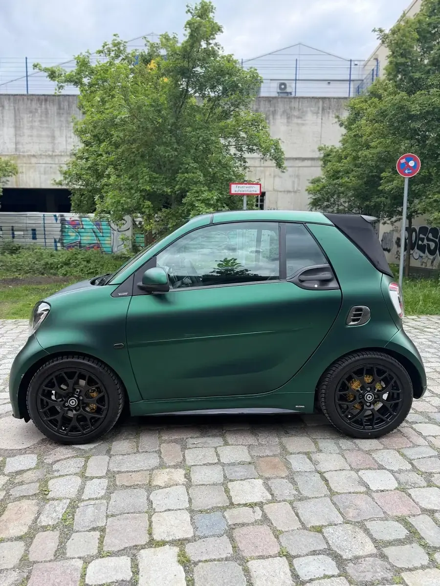 Gebraucht Smart ForTwo Cabrio Brabus 110 PS (80 kW) 2016 Grün Cabrio
