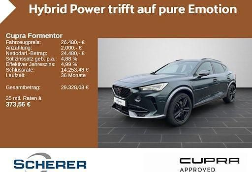 Gebraucht Cupra Formentor VZ 245 PS (180 kW) 2022 Dark camouflage metallic (metallic) SUV