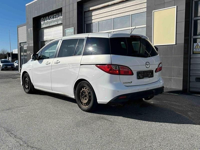 Gebraucht Mazda 5 Center-Line 150 PS (110 kW) 2011 Weiß Van / Kleinbus