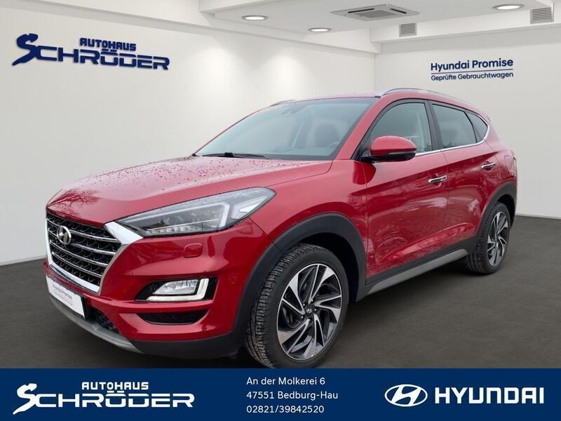 Gebraucht Hyundai Tucson Premium 136 PS (100 kW) 2019 Rot SUV