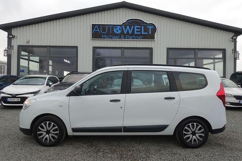 Gebraucht Dacia Lodgy 90 PS (66 kW) 2015 Weiß Van / Kleinbus