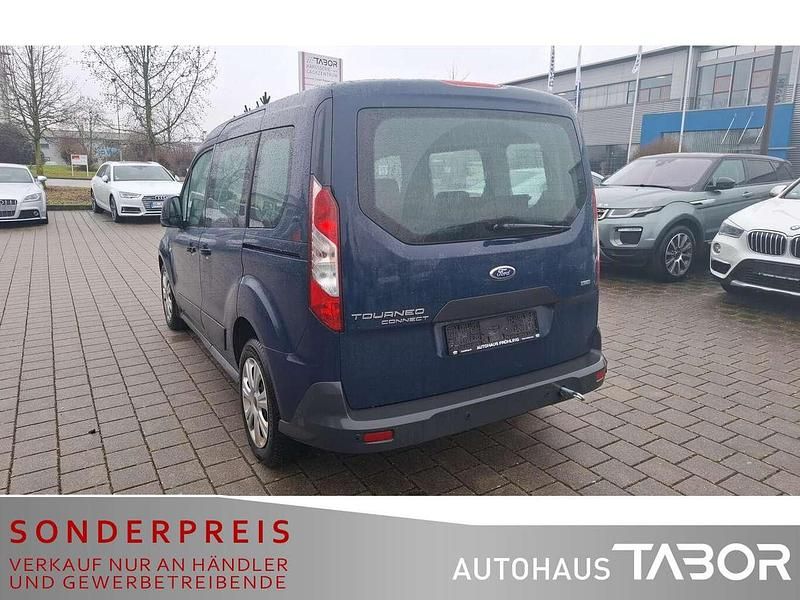 Gebraucht Ford Tourneo Connect Ambiente 101 PS (74 kW) 2015 Blazer blue Van / Kleinbus