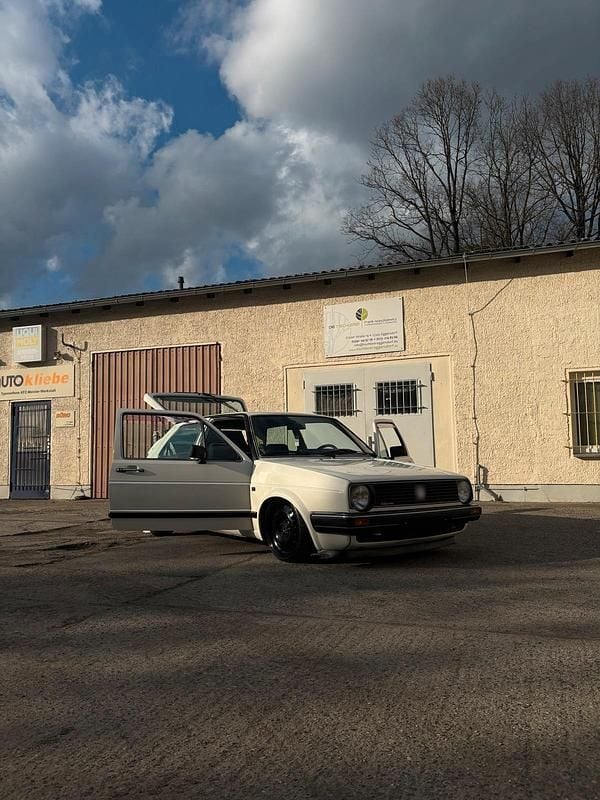 Gebraucht VW Golf II 74 PS (54 kW) 1987 Weiß Kleinwagen