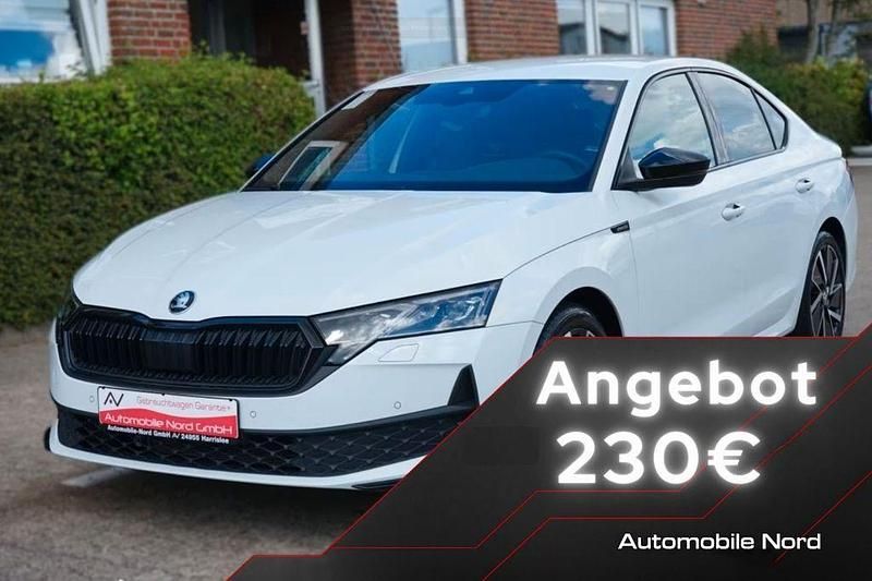 Weiß Gebraucht 2024 Skoda Octavia SportLine Limousine | 33.600 € (Fairer Preis) - Bild 1/4