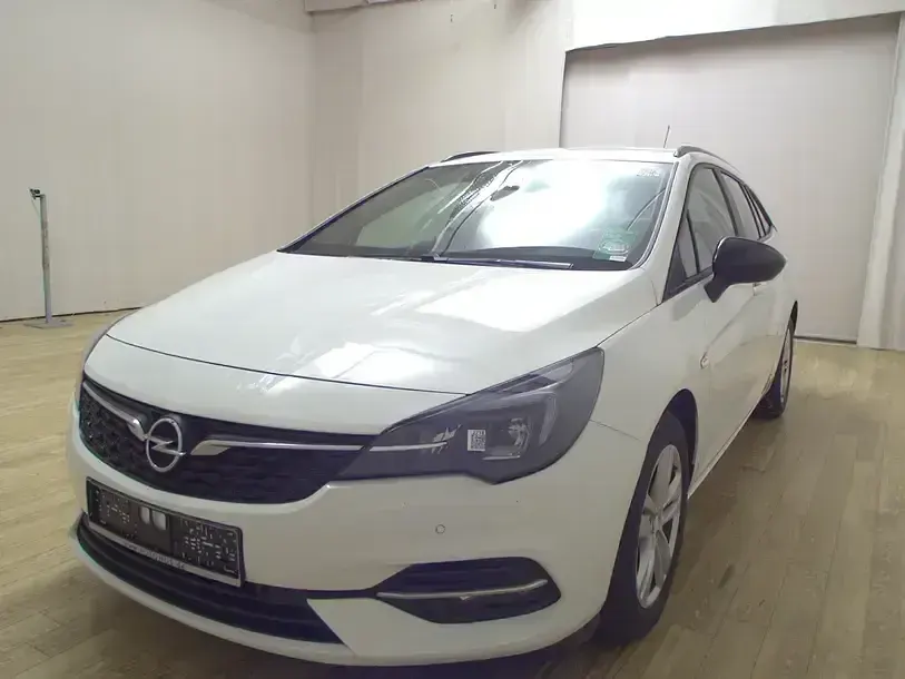 Gebraucht Opel Astra Business 122 PS (89 kW) 2021 Weiss Kombi