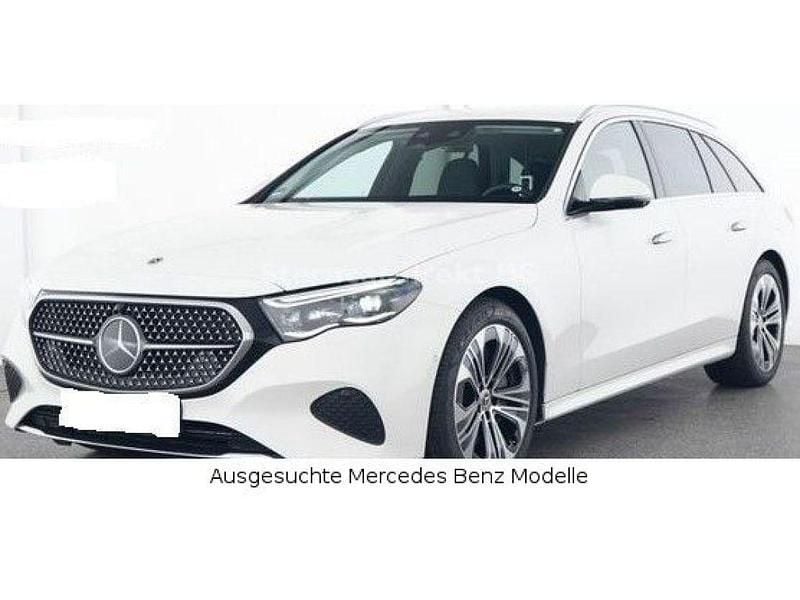 Polarweiß Gebraucht 2024 Mercedes E300 Avantgarde Kombi | 57.500 € (Superpreis) - Bild 1/4