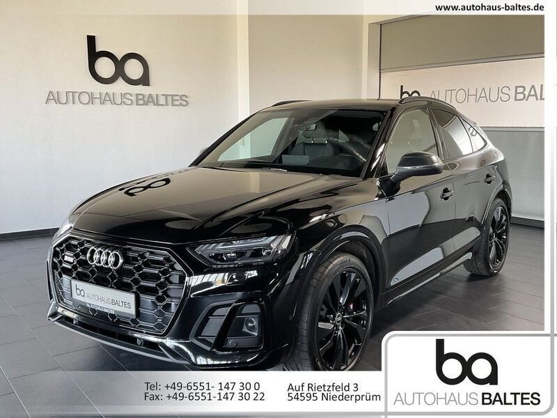Mythosschwarz met. Gebraucht 2023 Audi SQ5 Sportback Sport SUV | 59.850 € (Guter Preis) - Bild 1/4