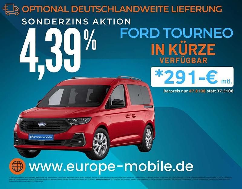Lava red Neu 2025 Ford Tourneo Titanium Van / Kleinbus | 37.310 € (Guter Preis) - Bild 1/1
