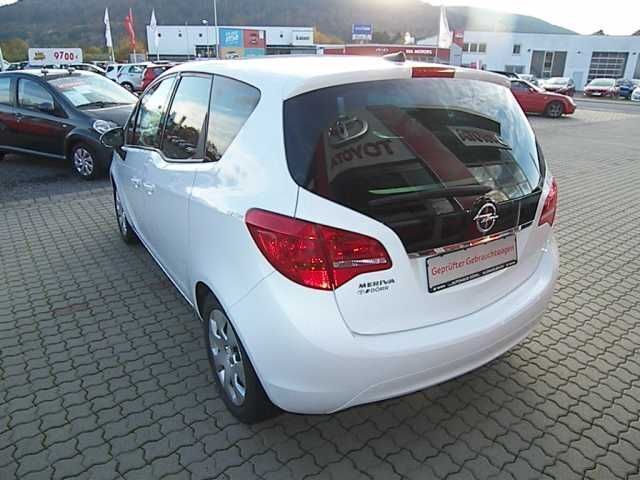 Gebraucht Opel Meriva 101 PS (74 kW) 2010 Weiß Van / Kleinbus