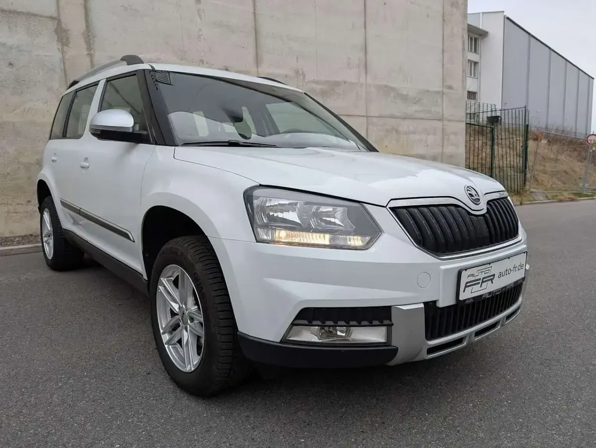 Gebraucht Skoda Yeti 125 PS (91 kW) 2017 Weiß SUV